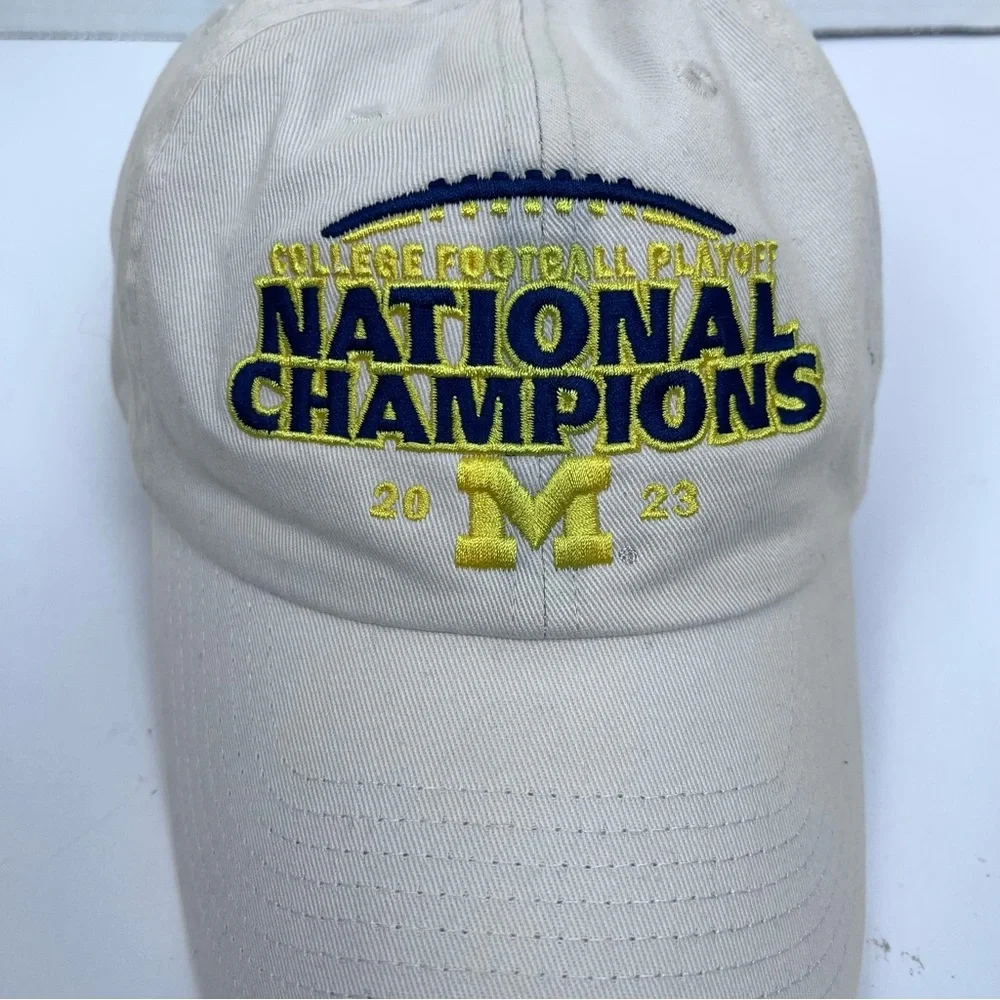 '47 Brand Men's Michigan Wolverines 2023 National Championship Adjustable Cap OS